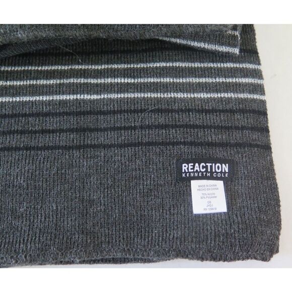 Kenneth Cole 44KD050013 Men's Charcoal Maximum Warmth Scarf & Beanie Hat Set $42 - Picture 5 of 10